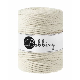 Bobbiny فاخر مكرمية Rope, Natural, 5 ملم