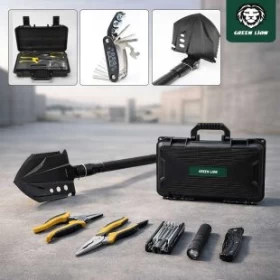 مجموعة Green Lion Survival X9  عدة تخييم وطوارئ