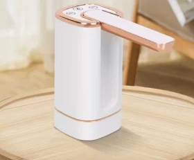 مضخة مياه كهربائية قابلة للطي – موزع مياه صغير قابل للشحن USB