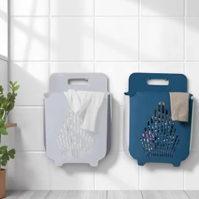 سلة بلاستيك تعليق قابله للطي حجم كبير