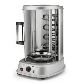 شواية كهربائية عامودية  لدجاج  و كباب