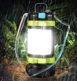 HC-260 Multifunctional LED Camping Lamp – Tourist Torch with Power Bank Function