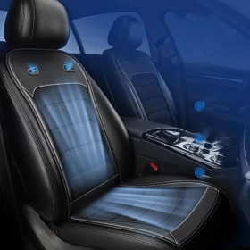 وسادة تبريد لمقعد السيارة 12V مع مروحة