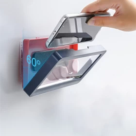 حامل هاتف للحمام مقاوم للماء