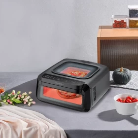 Porodo Lifestyle Crisp Cook 3-in-1 Air Fryer, Pizza, Oven