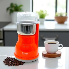 مطحنة قهوة كهربائية سمو لطحن حبوب القهوة -150غرام