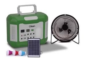 محطة طاقة محمولة قابلة للشحن مع مروحة تبريد -12V
