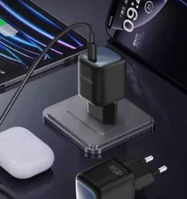 شاحن Earldom ES-EU64 GaN سريع بقوة 45 واط – شاحن USB-C مع دعم بروتوكول AVS