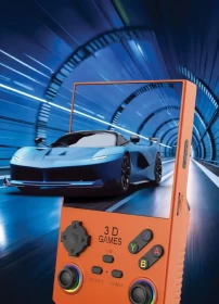 جهاز الألعاب الكلاسيكي المحمول من بورودو بشاشة مربعة 4 بوصة