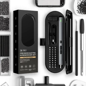 أداة مفك براغي قابلة لإعادة الشحن 36 في 1