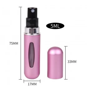 زجاجة عطر صغيرة قابلة لإعادة التعبئة -5ml