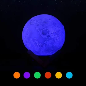 سماعة قرآن على شكل قمر مع ريموت وبلوتوث -قابلة للشحن