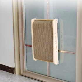 لوحة خدش خشبية للقطط