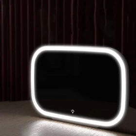 مرآة لحاجب الشمس في السيارة باضاءة LED