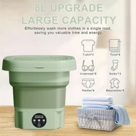 Multi-Function Folding Washing Machine – 6.5 Liter