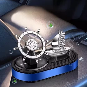 معطر جو دوار بالطاقة الشمسية – تصميم دفة السفينة